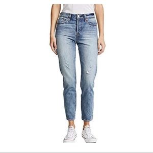 Levi’s Selvedge Wedgie Fit Button Fly Jeans